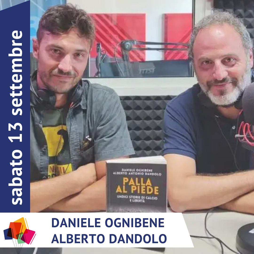 Daniele Ognibene e Alberto Dandolo a Liberi sulla Carta 2025