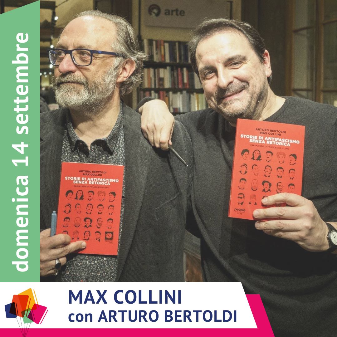 Max Collini e Arturo Bertoldi a Liberi sulla Carta 2025